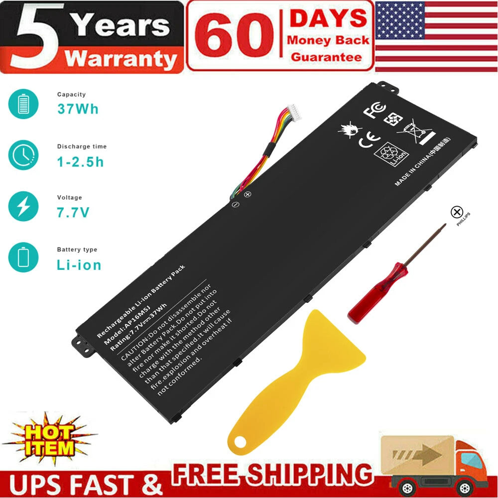 AP16M5J 37Wh Battery For Acer Aspire A114-31 A314-31 A315-21 A315-51 A515-51