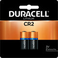 Duracell Cr2 Lithium Battery 3v 2 Batteries on a card