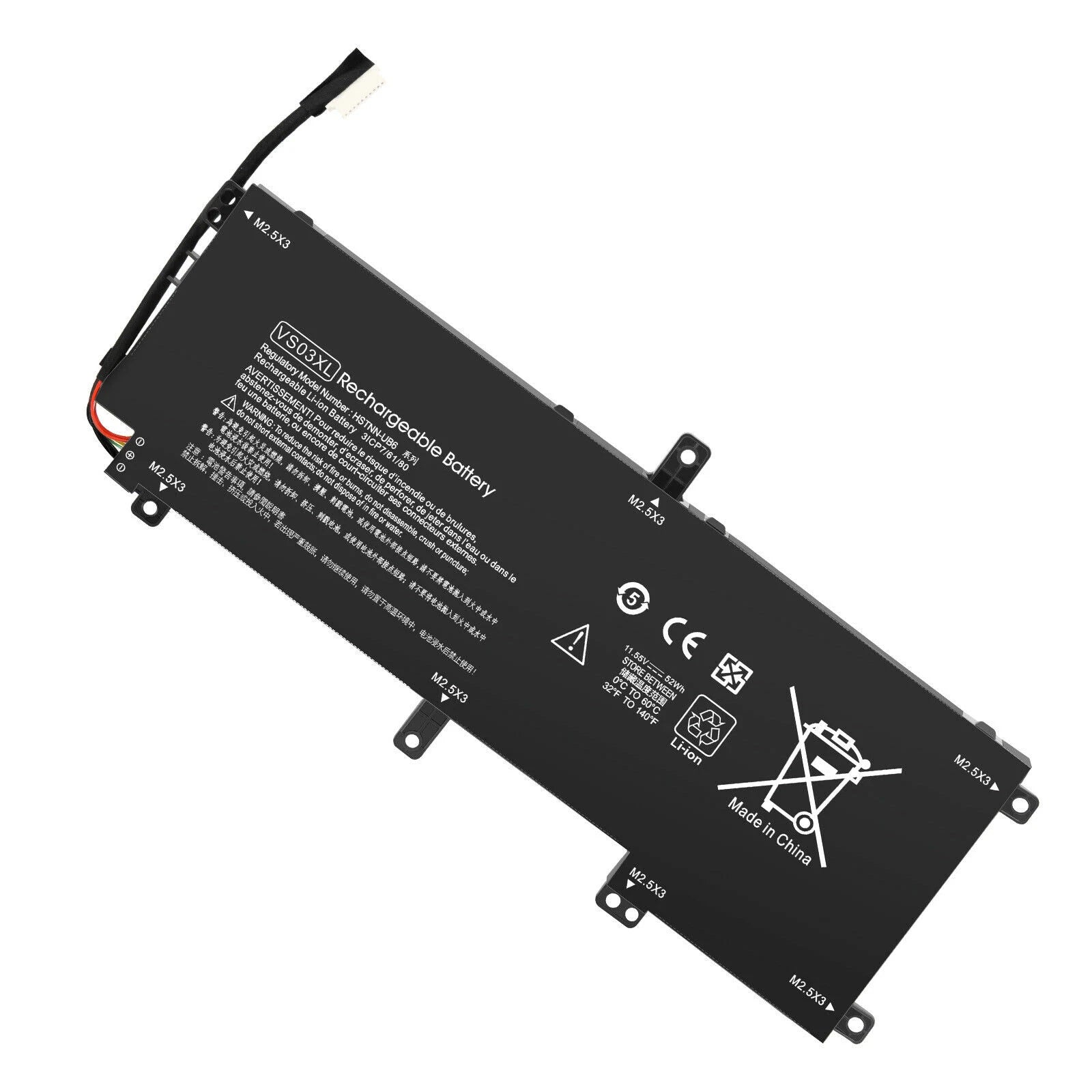 VS03XL Laptop Battery for HP Envy 15-AS 15-AS000 15-AS003 15-AS004 849313-850 US