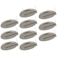 10x CR2025FH-MFR-LF 3V Lithium Coin Battery 2-PIN HORZ for PC CMOS Power