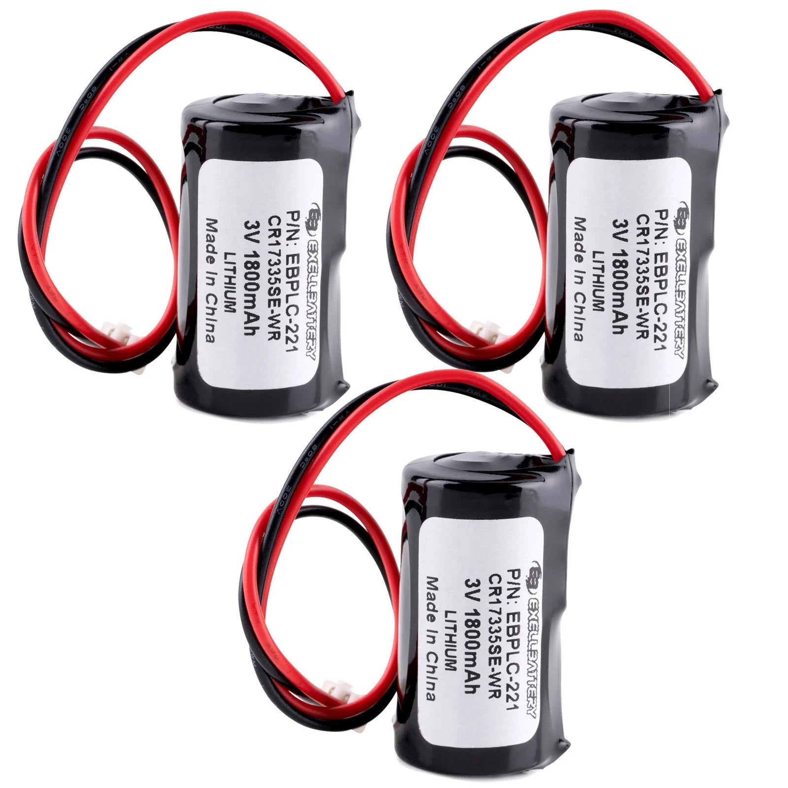 3x PLC Energy+ Compatible With Battery For CR17335SE-WR 990XCP98000