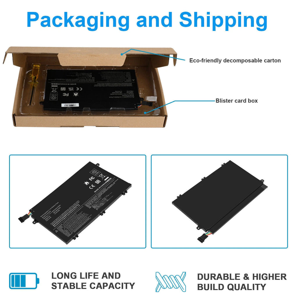 ?01AV448 Battery For Lenovo ThinkPad E480 E490 E580 E590 01AV445 01AV446 01AV447
