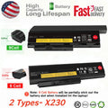 44++Battery for Lenovo ThinkPad X220 X220i X220s X230 X230i 6/9Cell
