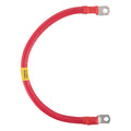 2/0 Red Battery Interconnect Cable 18" with 3/8" Lugs ASSEMBLED IN USA