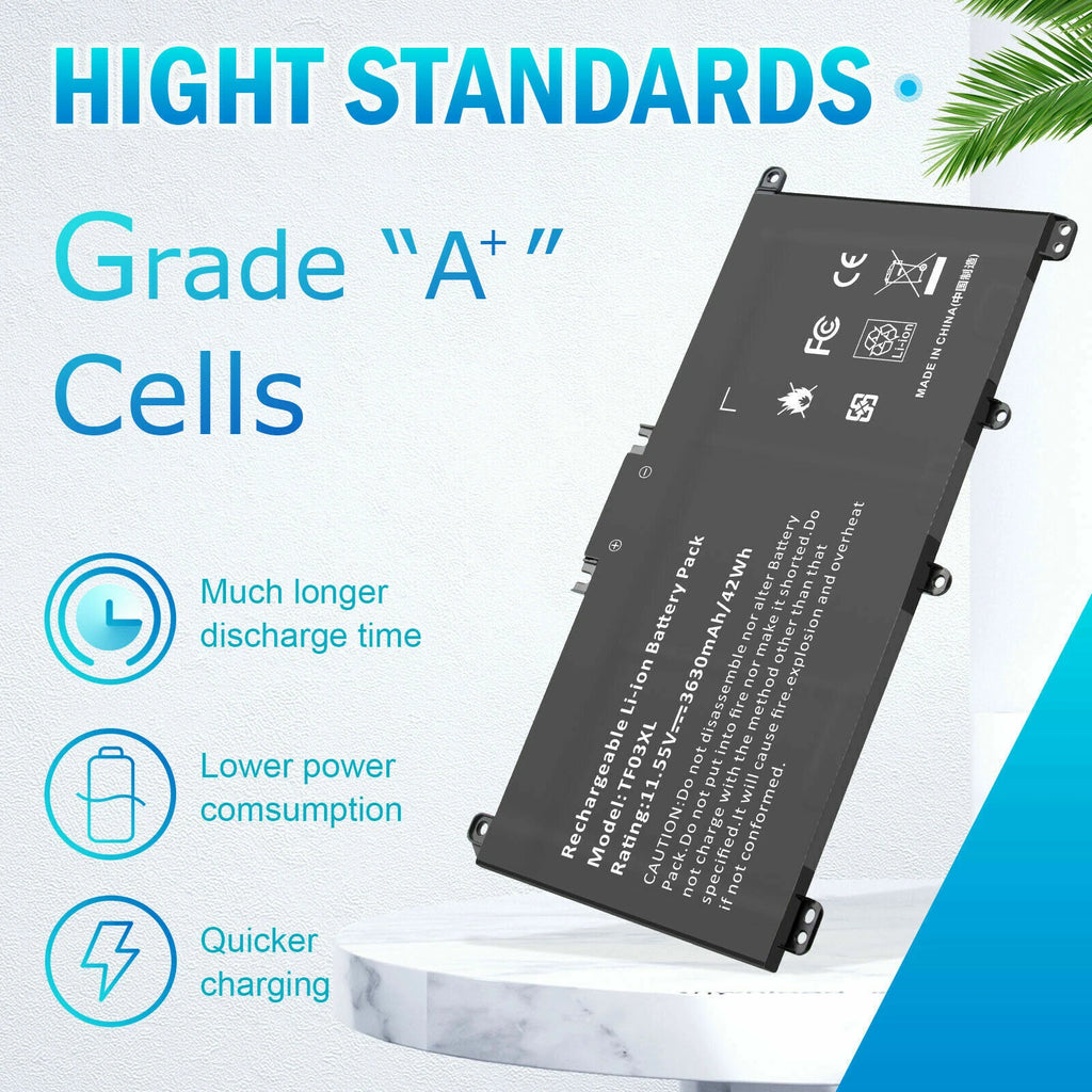 TF03XL Battery For HP Pavilion 14-BF 14-BK 14-BP 14-CD 15-CC 15-CD 15-CK