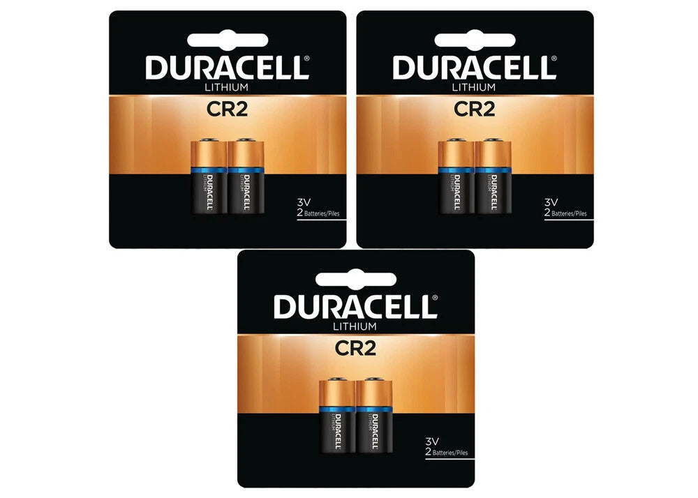 Duracell Ultra Photo Lithium CR2 Batteries 6 Pack (packaging may vary)