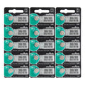 Genuine Murata 399/395 (SR927SW) 1.55V 0%Hg Watch Battery (15 Pack)