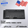 M6600 Battery for Dell Precision M4600 M4700 M4800 M6700 M6800 Type FV993 87Wh