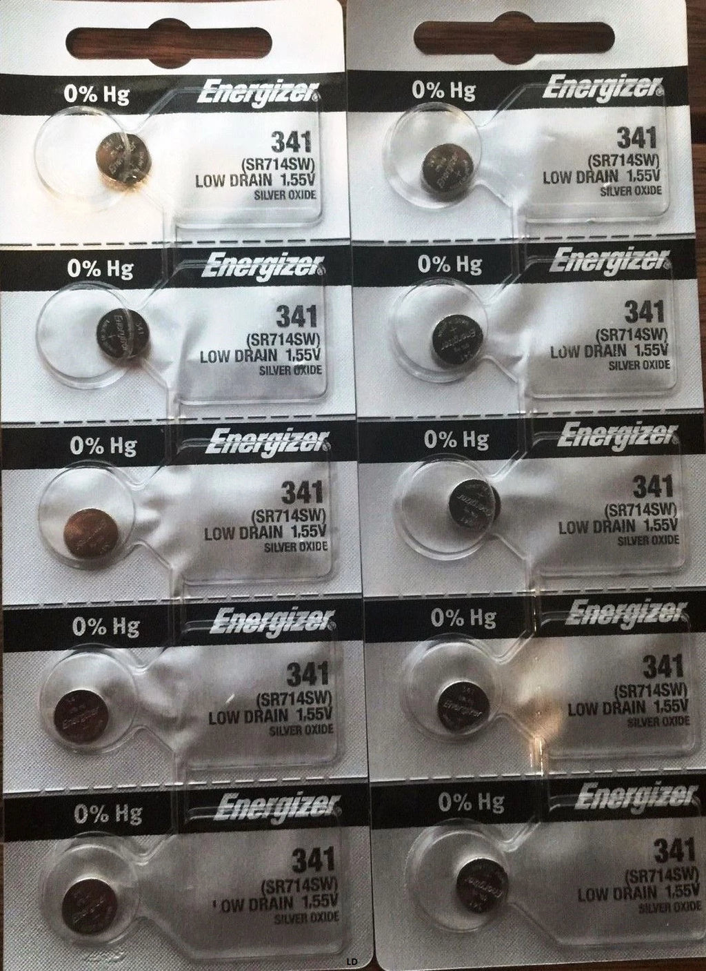 ENERGIZER 341 SR714SW V341 D341 BATTERY NEW SEALED Authorize Seller