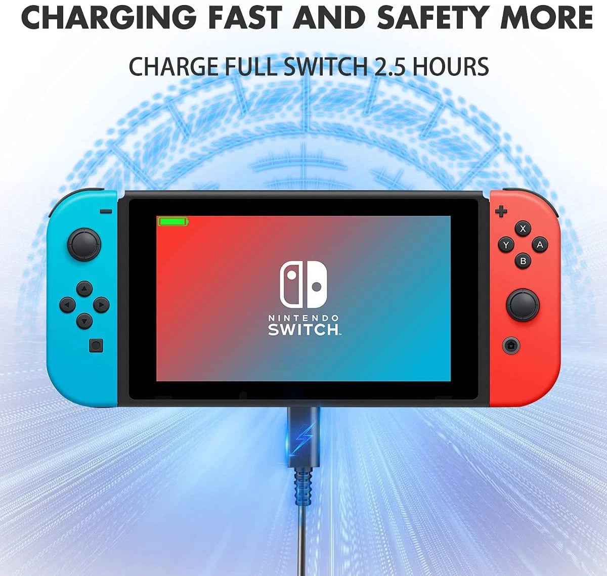 5V / 15V 2.6A USB Type C AC Adapter Wall Charger Power For NS Nintendo Switch