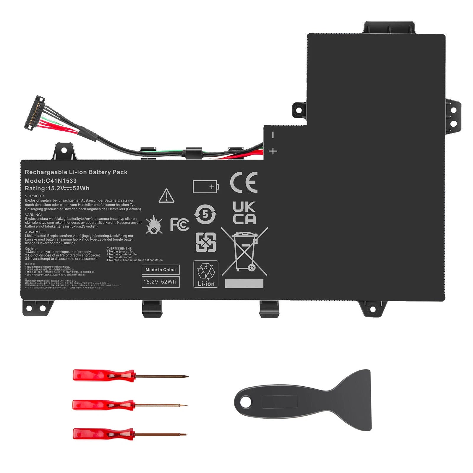 C41N1533 Laptop Battery for Asus Q524U Q534U Q524UQ Q524UQK Q534UX Q534UXK