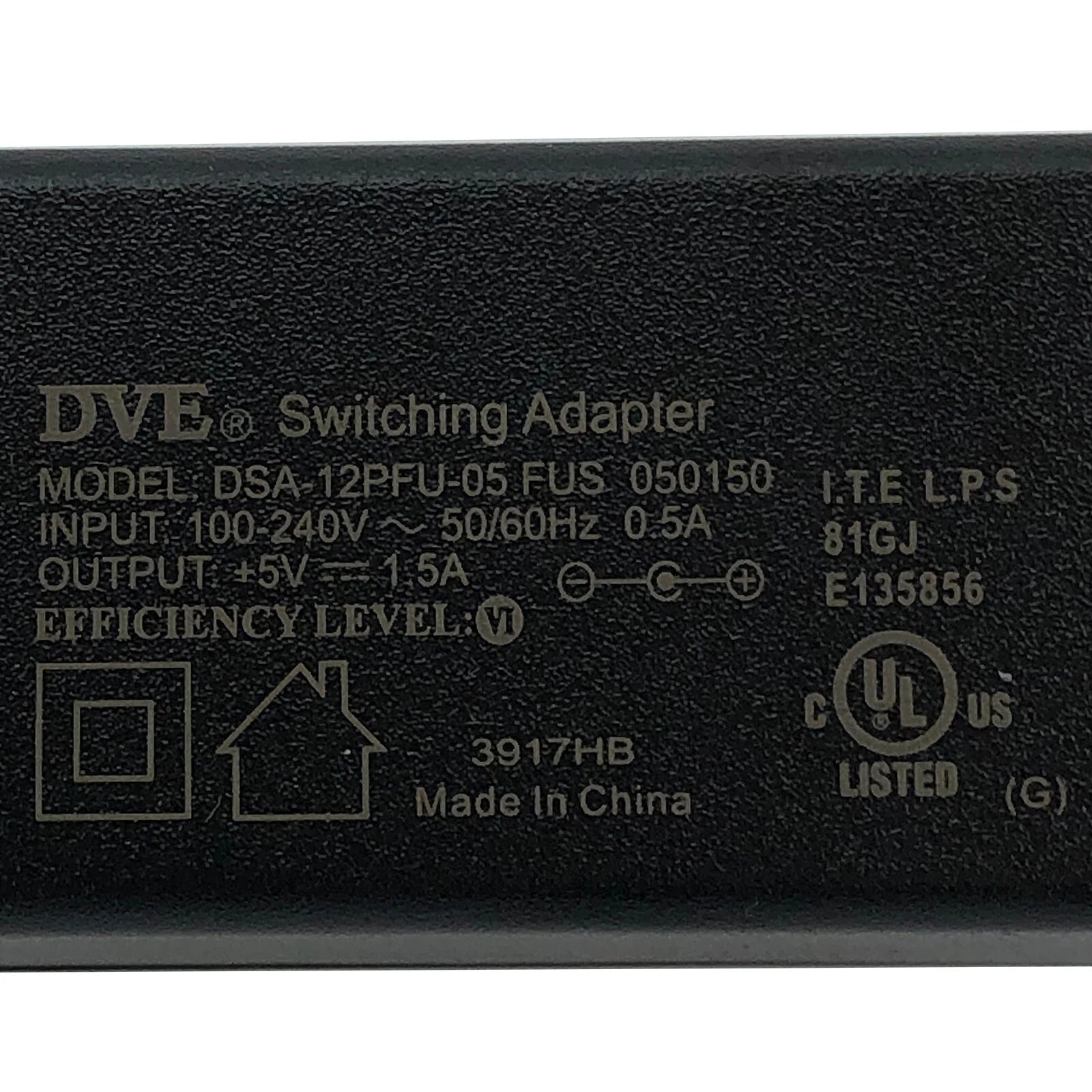 Genuine DVE 5V Power Supply for Kodak MPA-05015A Easyshare Picture Frame Adapter