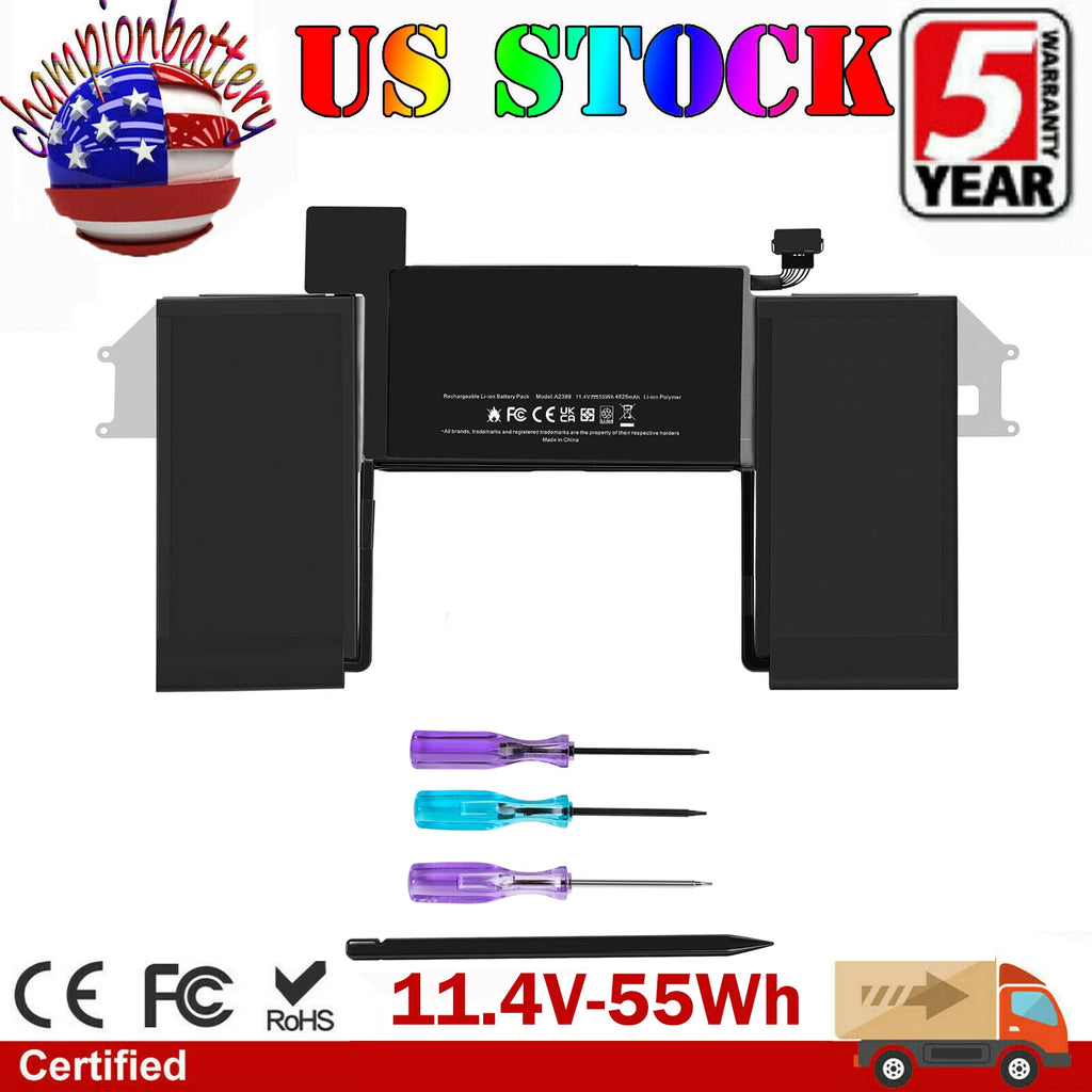 A2389 Laptop Battery For Apple Macbook Air 13 Inch (Late 2020) A2337 55Wh