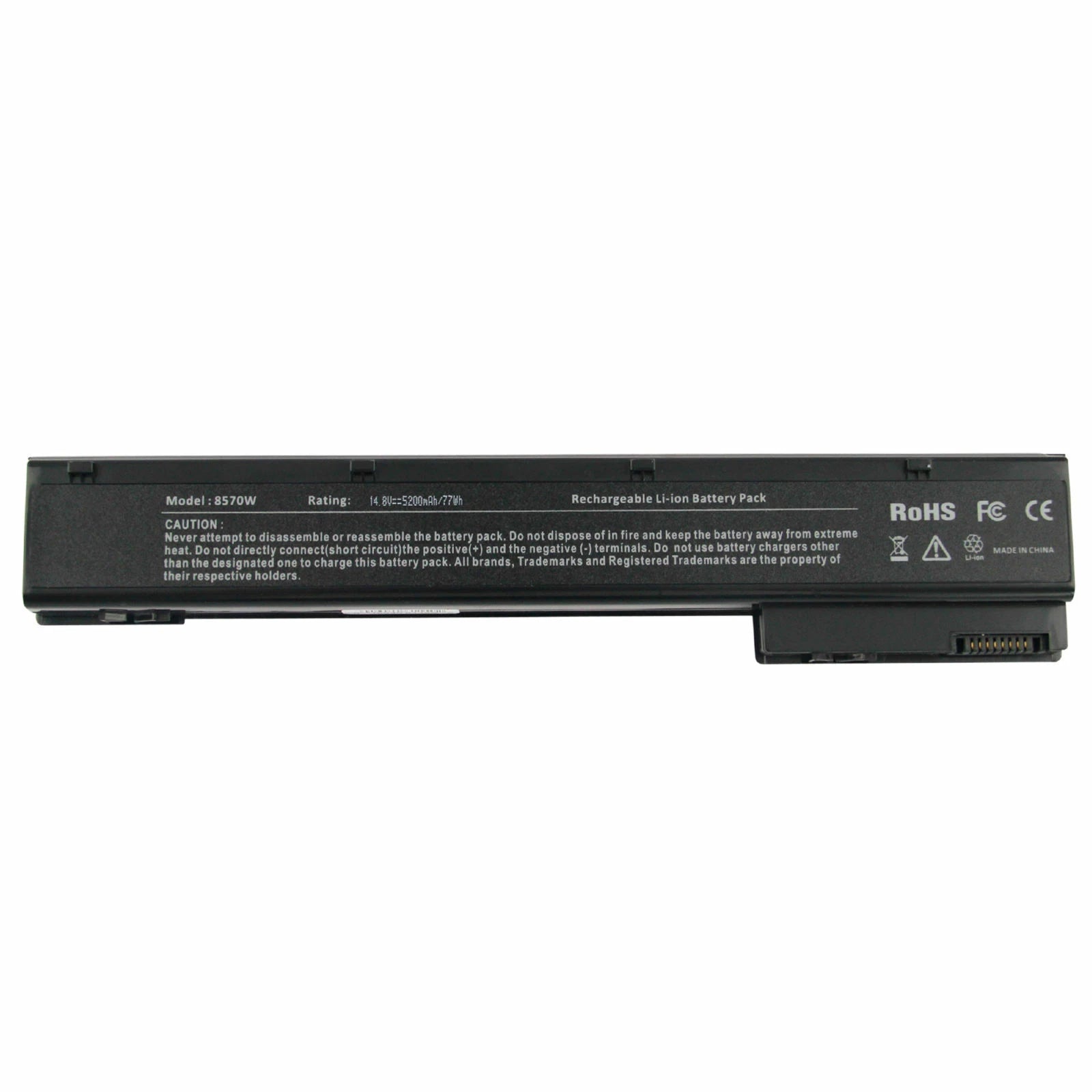 VH08XL Battery For HP EliteBook 8560w 8570w 8760w 8770w 632113-151 632425-001