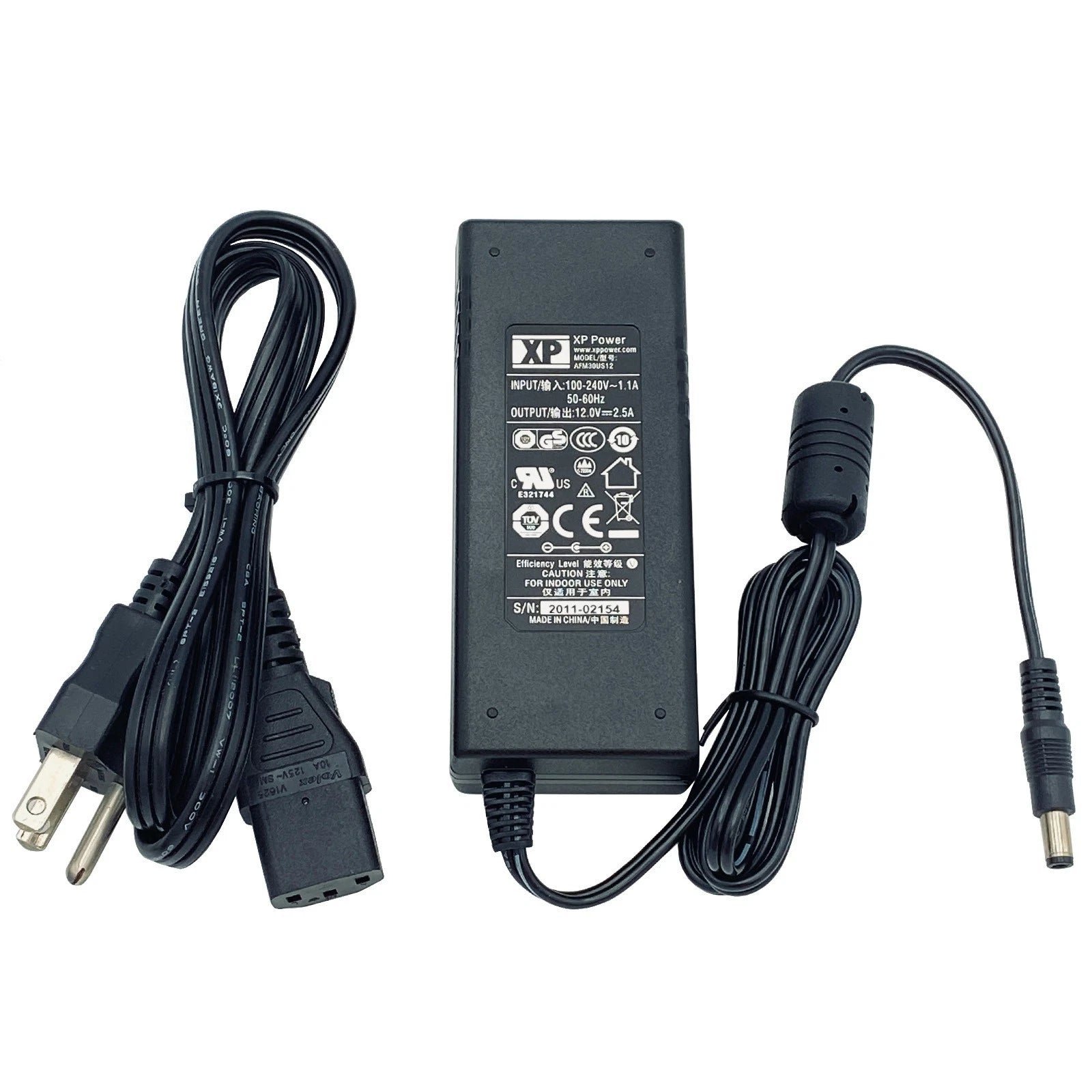 NEW Original XP 30W AC Power Adapter AFM30US12 Charger 12V 2.5A w/Power Cord