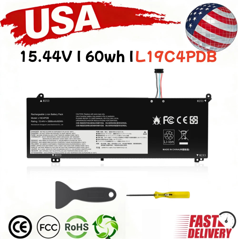 ?L19C4PDB L19M4PDB Battery For Lenovo ThinkBook 14s Yoga ITL 14 15 G2 G3 G4 ARE