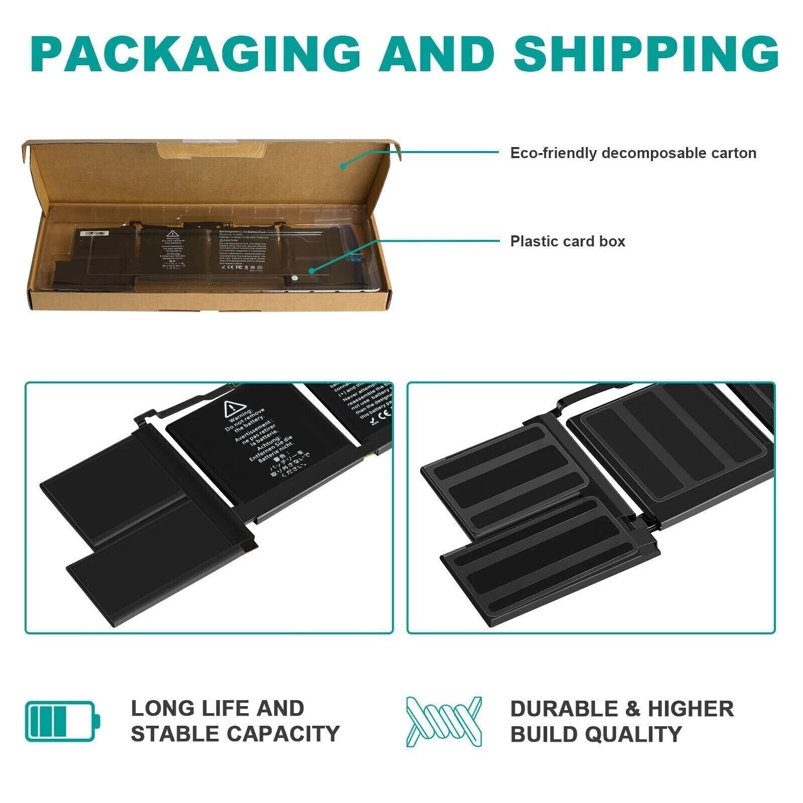 ?A1953 A1990 Battery for Apple MacBook Pro 15 inch Mid 2018 2019 EMC 3215 3359