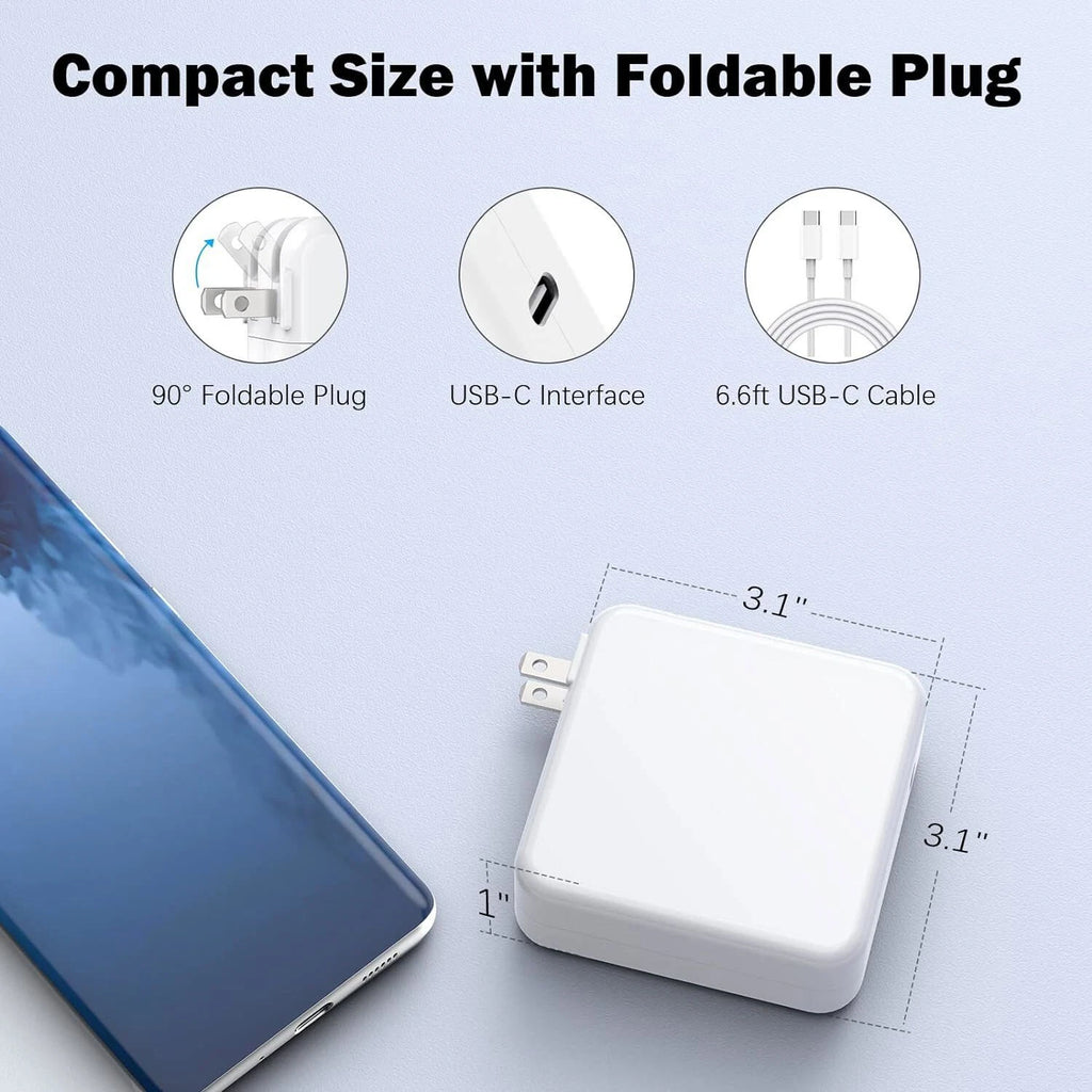 A2166 A1708 For Mac Book Pro Charger 96W USB-C Type-C Macbook Charger Adapter
