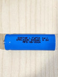 10 x 14430 3.2v LiFePO4 RECHARGEABLE BATTERY 400mAh solar light btop mfd 08/2024
