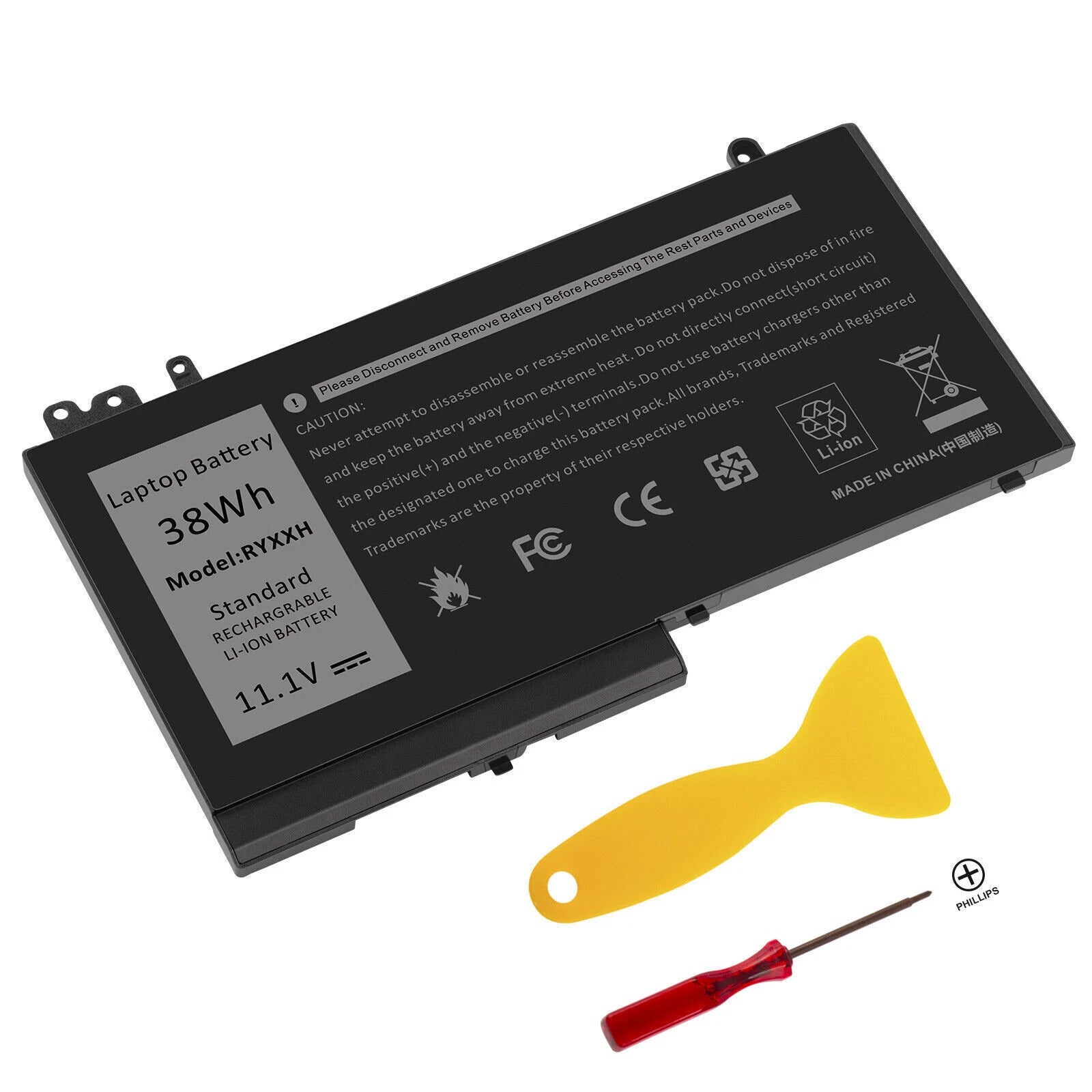 RYXXH Battery For Dell Latitude 11 3150 3160 E5450 5450 E5550 5550 Serie Charger