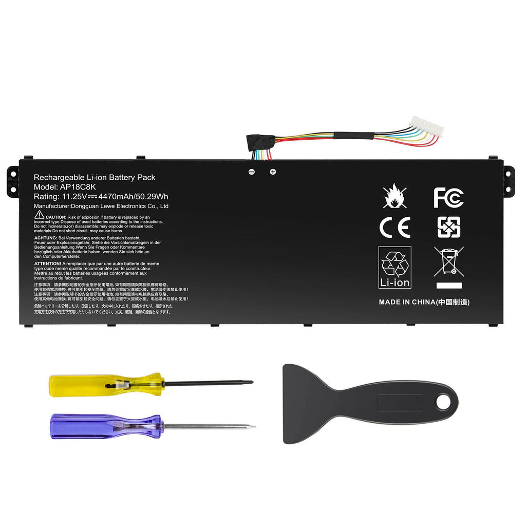 ??AP18C8K BATTERY FOR ACER CHROMEBOOK SPIN CP713-2W 5 SLIM A515-43 A515-54 NEW!