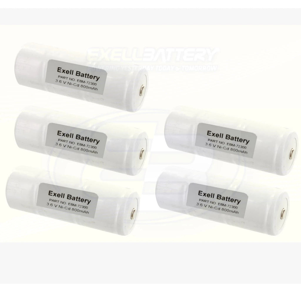 5pc MED Battery Fits Otoscopes Diversified MED N MNC723,N MNC723W