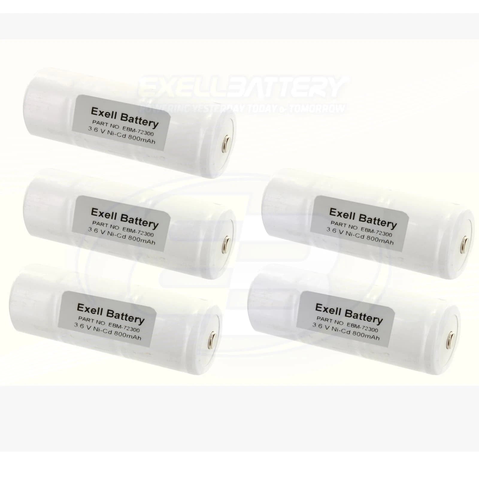 5pc MED Battery Fits Otoscopes Diversified MED N MNC723,N MNC723W