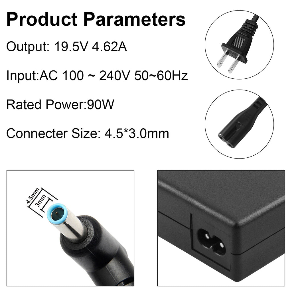 AC Adapter Charger For HP 15-R011dx 15-r015dx 15-r017dx 15-R018dx 15-R029wm US