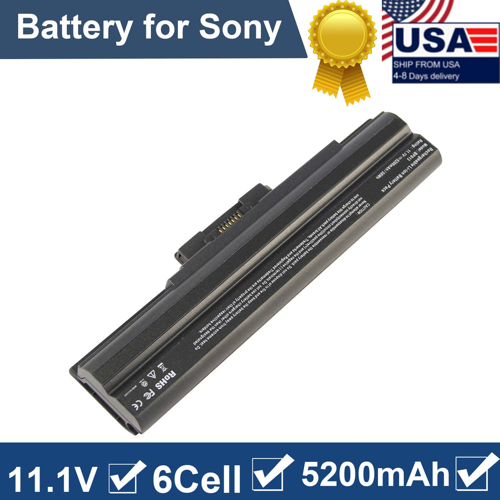??LOT BPS13 5200mAh Battery For Sony VAIO FW series VGN-FW11M VGN-FW139E/H NEW