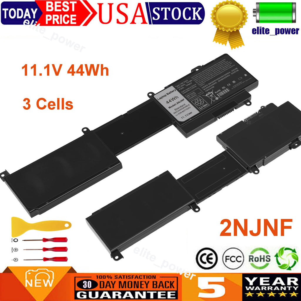 Battery 2NJNF for Dell Inspiron 14z-5423 15z-5523 Ultrabook with Free Tools 44Wh