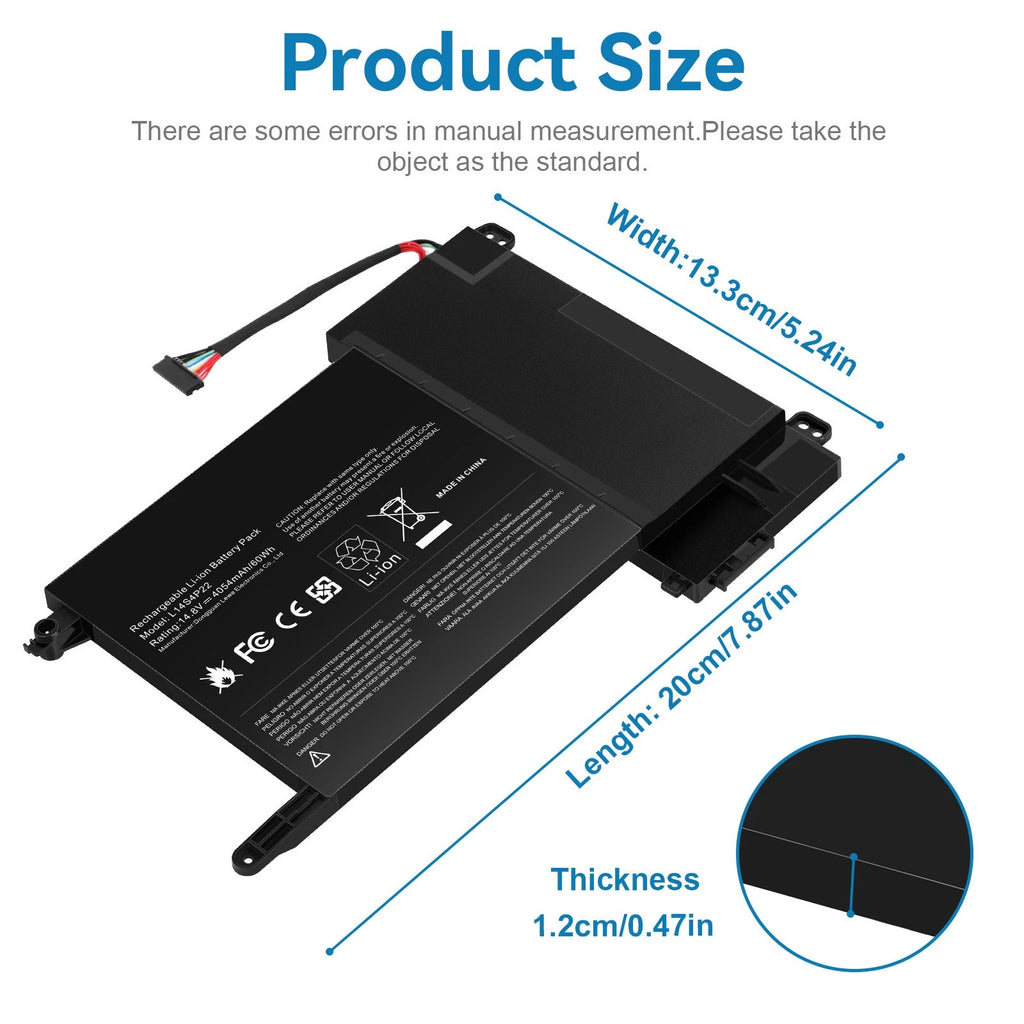 L14M4P23 L14S4P22 L14L4P23 Laptop Battery for Lenovo IdeaPad Y700 Y700-ISE Y701