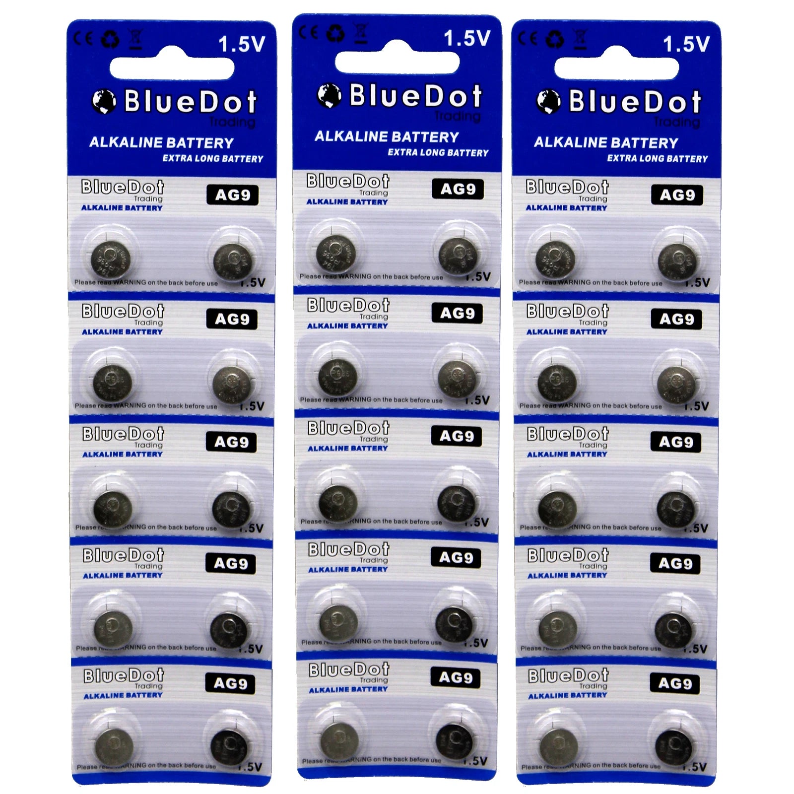 USA 30x AG9 LR936 394 LR45 Li Button Cell Coin Battery for Watch Calculator NEW