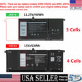 H5CKD JK6Y6 Battery For Inspiron 5300 5401 5408 Latitude 3410 3510 Vostro 5300