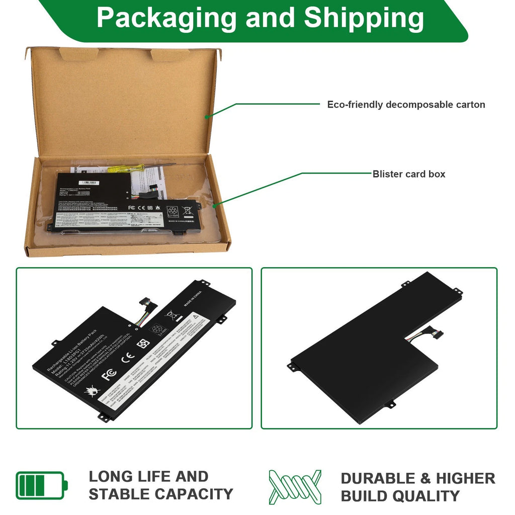 L17M3PB0 L17L3PB0 L18D3PG1 BATTERY FOR LENOVO 100E 300E 500E CHROMEBOOK SERIES