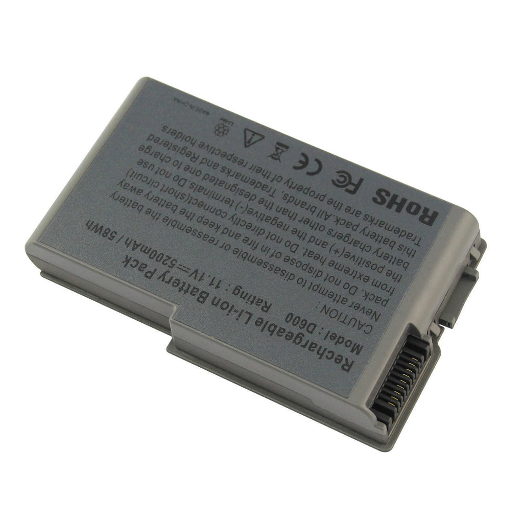 6 Cell Laptop Battery for Dell Latitude D520 D500 D600 D610 Precision M20 C1295