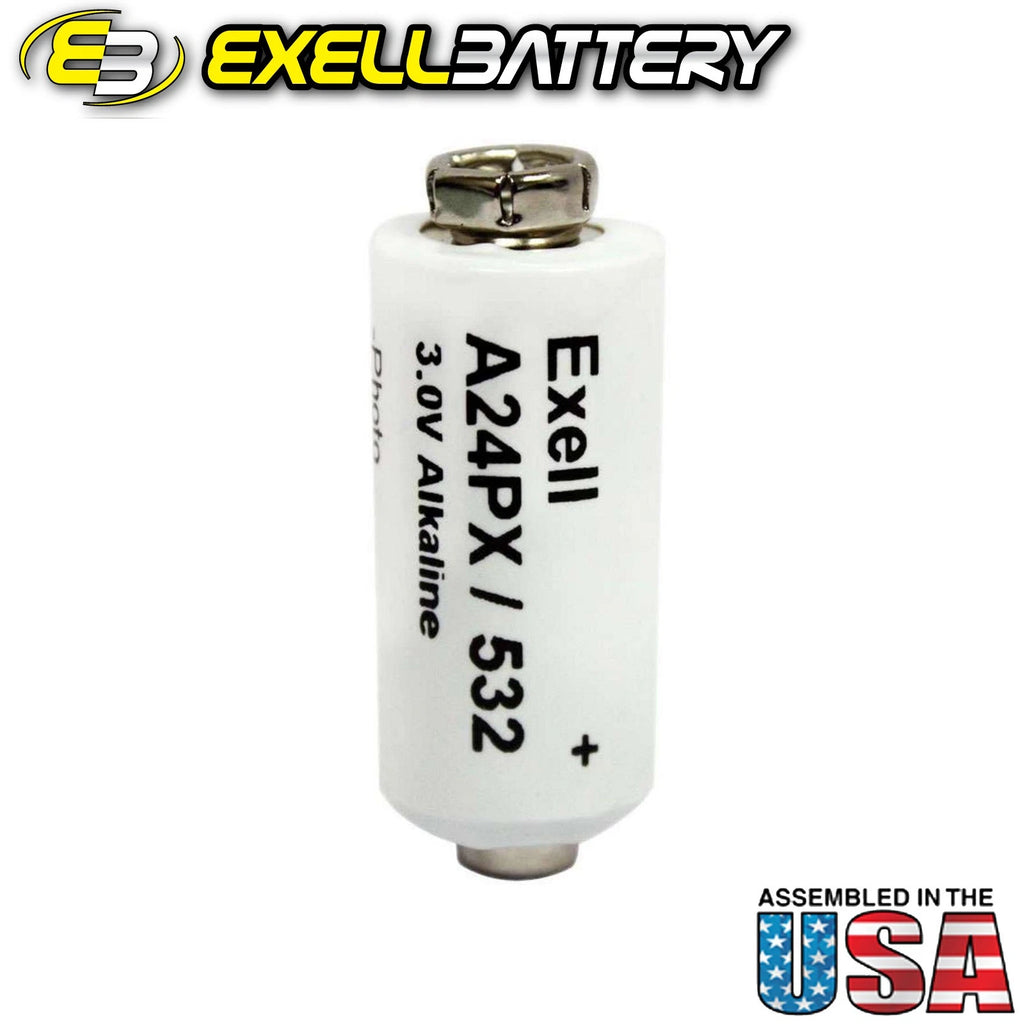 Exell Battery A24PX FRS UPS Back up,Survival Toner Cartridges, 2-Way Radios