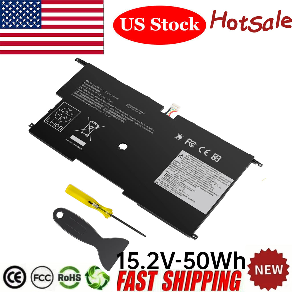 00HW002 00HW003 Battery For Lenovo ThinkPad X1 Carbon Gen 3 Series 2015 45N1701