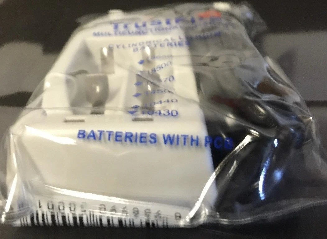 Brand New TR-001 Dual Battery Charger 18650, 18500, 18350,17670, 16340