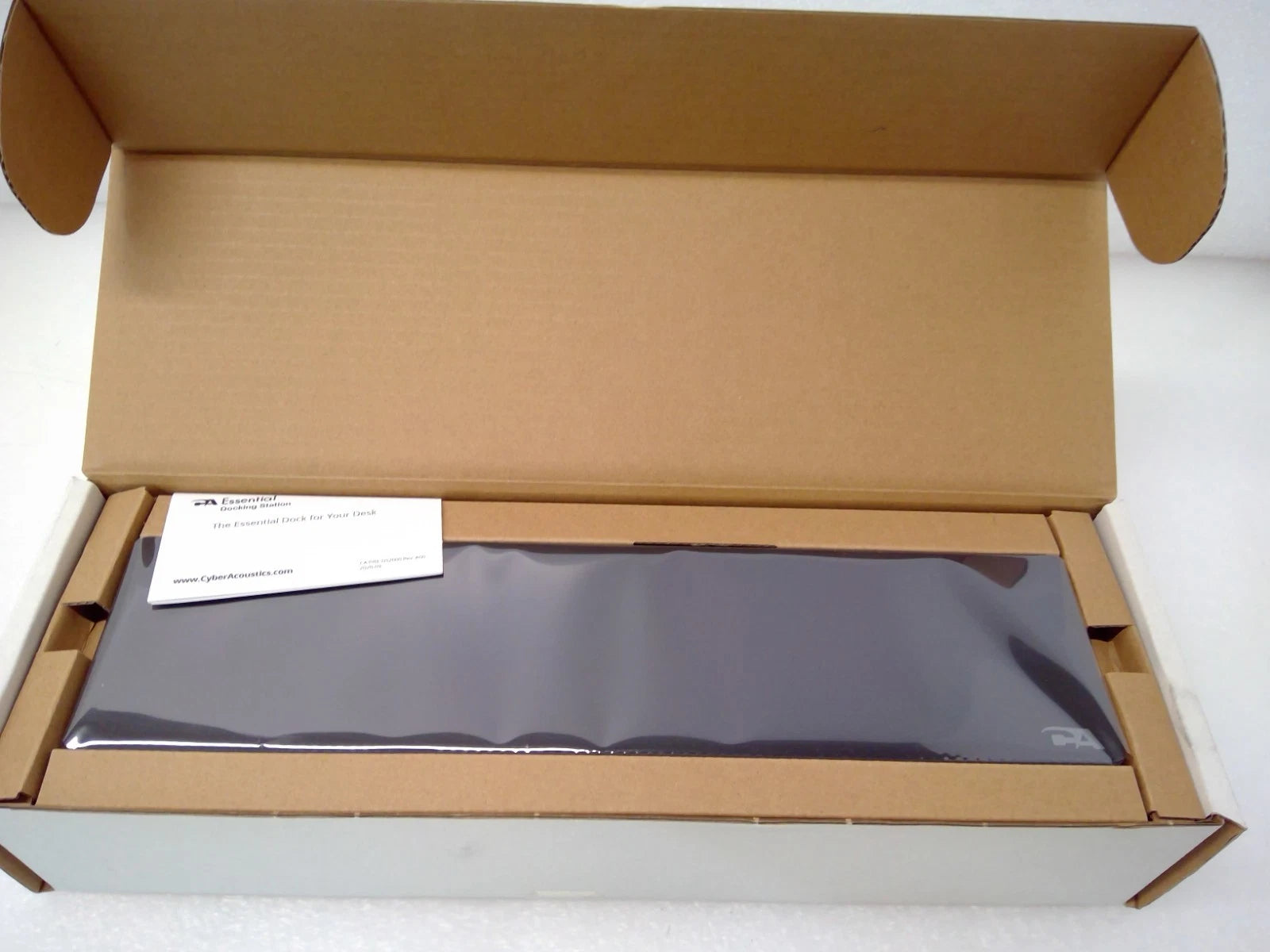 NEW Cyber Acoustics DS2000 USB-C Laptop Docking Station Dual 4K Ethernet DP HDMI