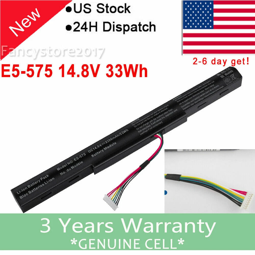 AS16A5K Battery for Acer Aspire E5-475 E5-575 5-575G E5-575G-53VG AS16A7K Fast