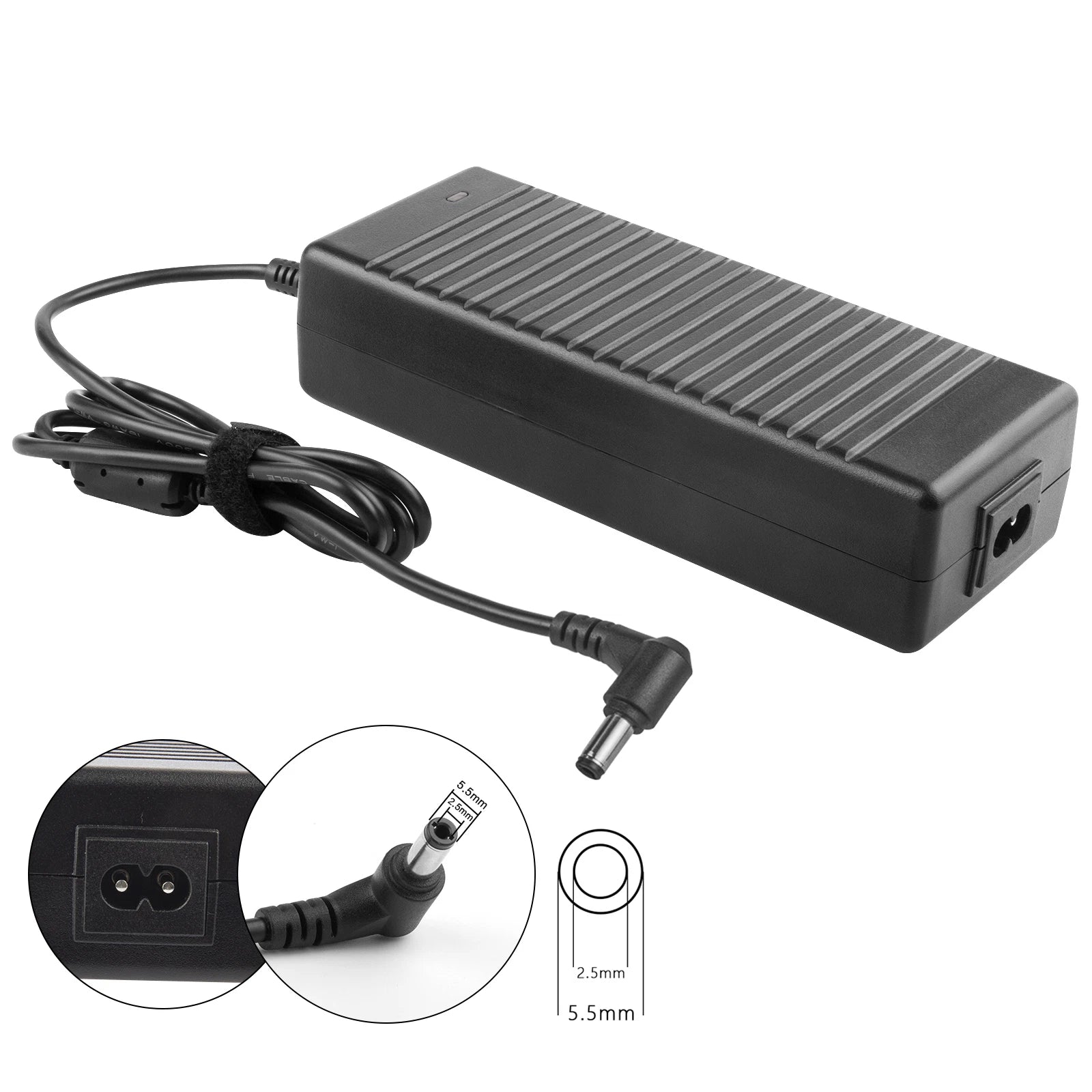 19V 6.32A 120W AC Power Supply Adapter Charger For ASUS ROG MSI Laptop 5.5*2.5mm