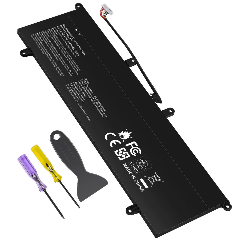 C41N1901 Battery For ZenBook Duo UX481F UX481FA UX481FL UX4000F UX4000FL 70WH