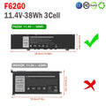 Laptop F62G0 Battery For Dell Inspiron 13 5370 7380 7386 7373 Vostro 5370 Series