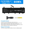 New C41N1906-1 Battery For ASUS TUF Gaming FA506 FX506 FA706I FA706 FA707IU 90Wh