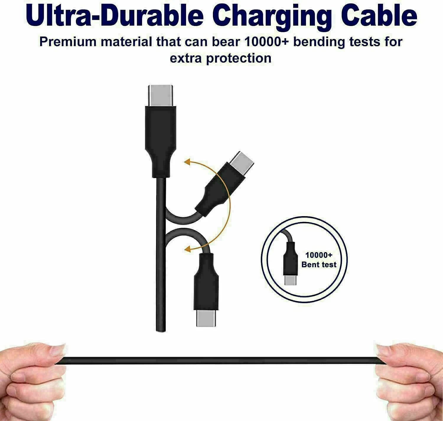65W USB-C Charger PD Power Adapter For Samsung Galaxy Book Pro 360 13.3" 15.6"