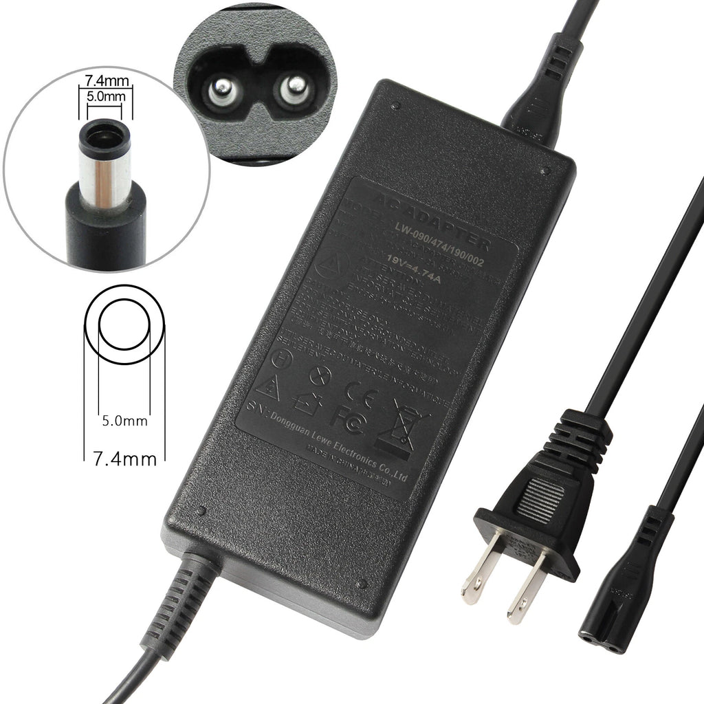 AC Adapter For HP Probook 4441s 4510s 4520s 4530s 4535s Power Cord Charger 90W