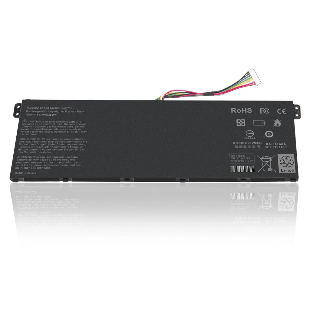 AC14B18J Battery for Acer Chromebook CB3-531 CB5-571 CB3-111 C810 C910 Notebook