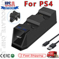 Dual Fast Charger Dock Station For PS4 PlayStation 4 Controller Charging Stand