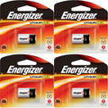4 (4x1) Energizer CR2 EL1CR2BP 3V Lithium Photo Batteries