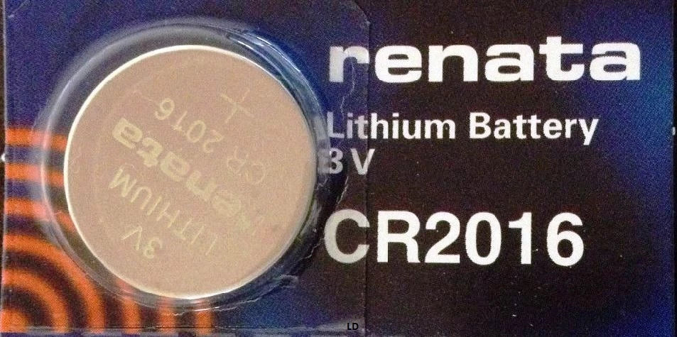 CR 2016 RENATA WATCH BATTERY ECR2016 CR2016 3V FREE SHIPPING Authorized Seller